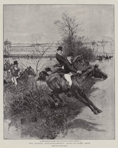 La carrera de punto a punto inter-regimental de los Guardias de William Small